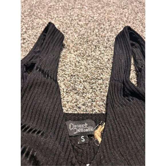 Desert Dreamer black bikini top size small C27-70 - Picture 3 of 3